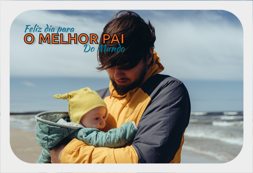 Feliz dia do Pai Frente