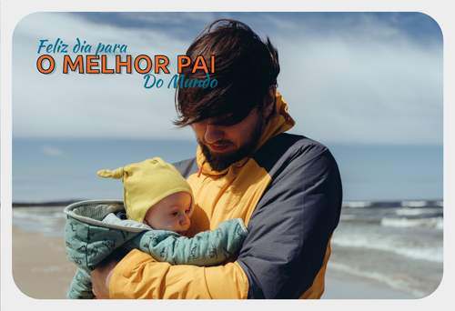 Feliz dia do Pai Frente