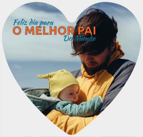 Feliz dia do Pai Frente