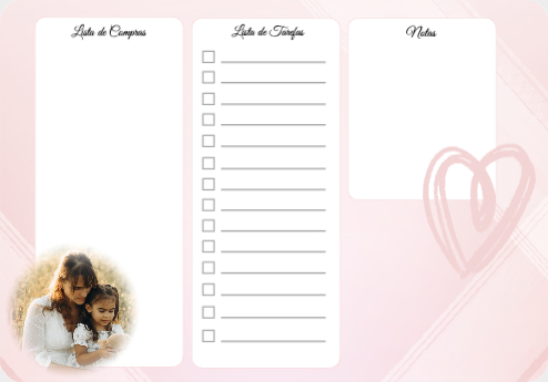  Lista de Tarefas e Compras- Horizontal Frente