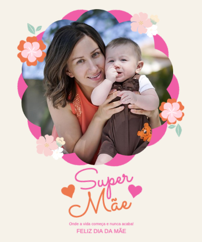 Feliz dia da Mãe Frente