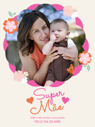 Feliz dia da Mãe Frente