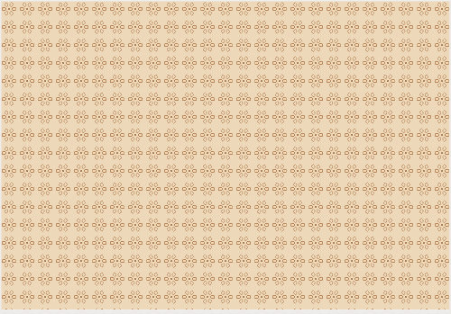 Padrão de flores geométricas Frente