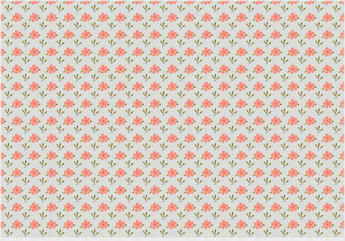 Padrão floral Frente