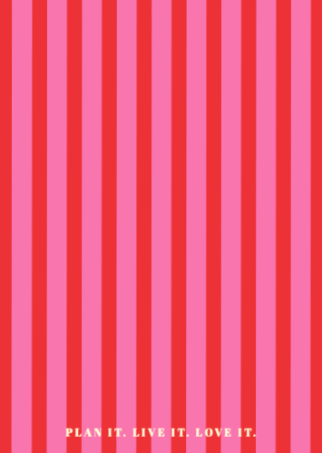 Caderno de Notas com Riscas Contracapa