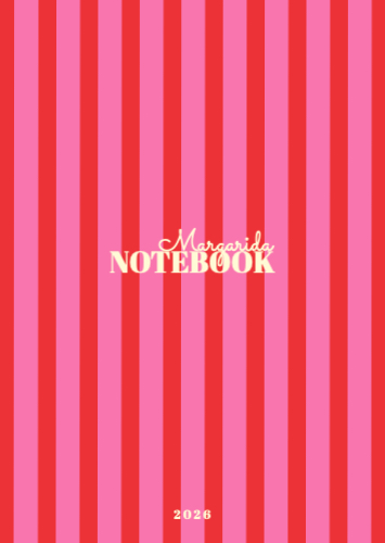 Caderno de Notas com Riscas Capa