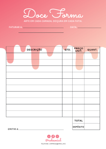 Designer de Bolos Frente