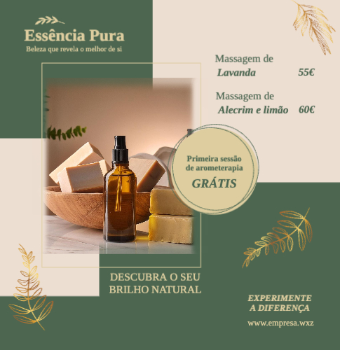 Produto de cosmética Frente