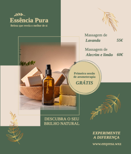 Produto de cosmética Frente