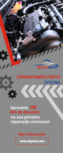 Oficina de automóveis Frente