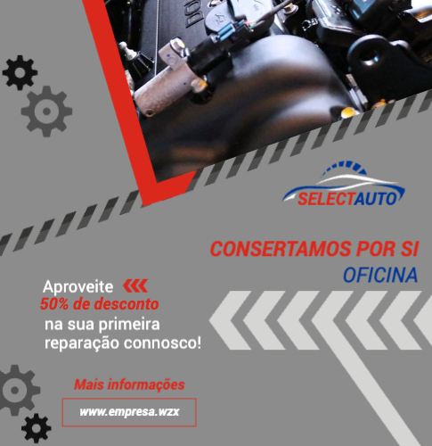 Oficina de automóveis Frente