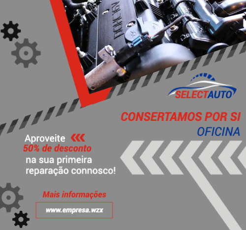 Oficina de automóveis Frente