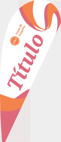 Design com estilo cursivo Frente