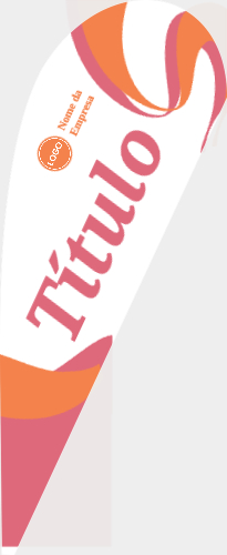 Design com estilo cursivo Frente