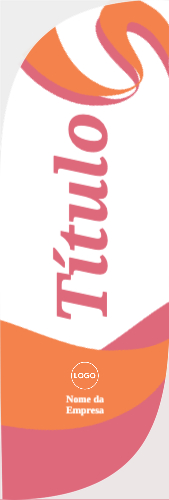 Design com estilo cursivo Frente