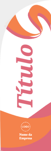 Design com estilo cursivo Frente