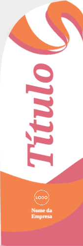 Design com estilo cursivo Frente