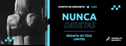 Evento de desporto com foto Lado 2