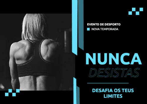 Evento de desporto com foto