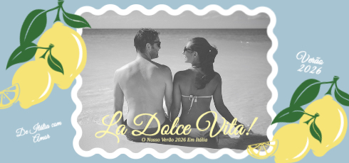 A sua fotografia Frente