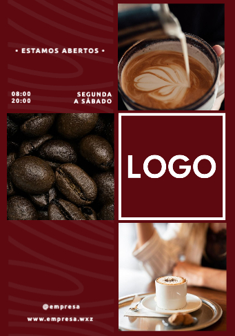 Promoção de serviço Frente