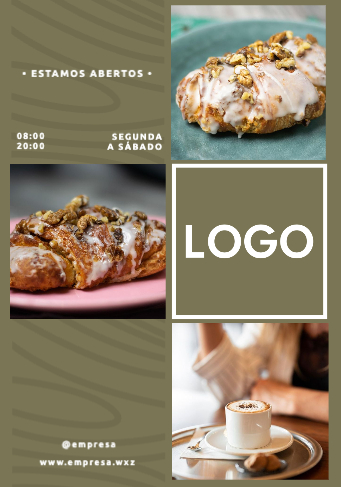 Promoção de serviço Verso