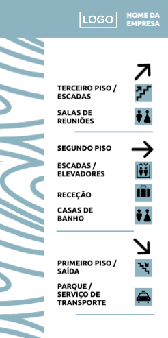 Sinalização Frente