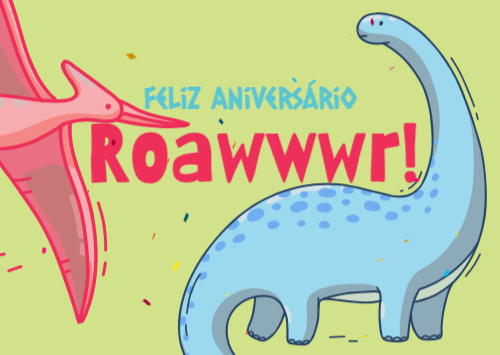 Aniversário Infantil Frente