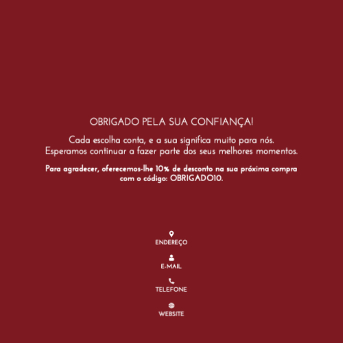 Agradecimento Costas