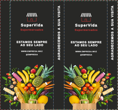 Layout para Supermercado Frente