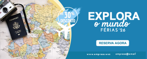 Layout Agência de Viagens Frente