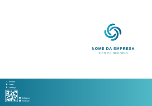 Empresarial - Azul Frente