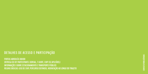 Corrida Solidária Verso