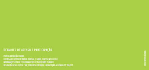 Corrida Solidária Verso