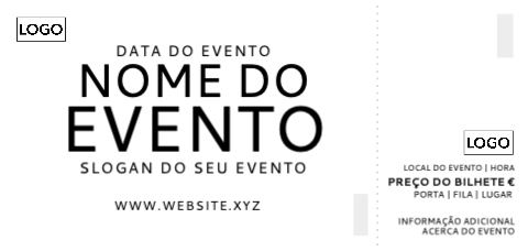 O Seu Evento (c/ Numeração) Frente