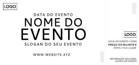 O Seu Evento (c/ Numeração) Frente