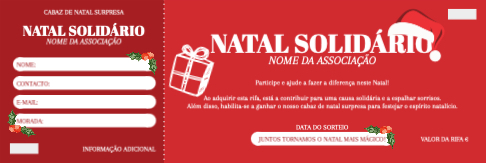 Cabaz de Natal Solidário Frente