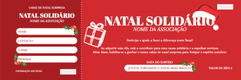 Cabaz de Natal Solidário Frente