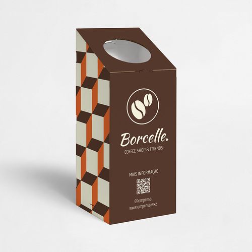 Logotipo com padrão