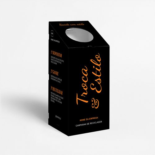 Campanha de reciclagem de roupa