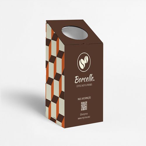 Logotipo com padrão