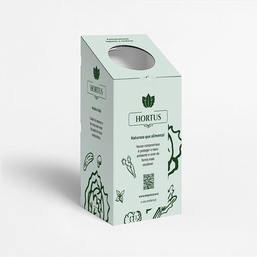 Campanha de reciclagem para compostagem