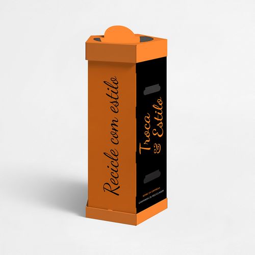 Campanha de reciclagem de roupa