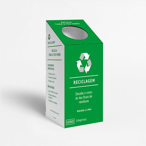 Reciclagem eco-ponto