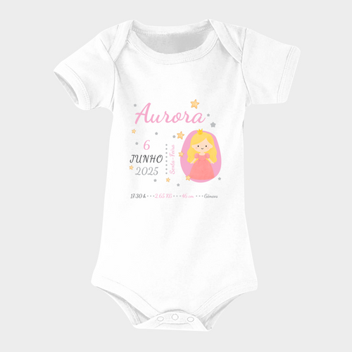 Body de nascimento - Menina