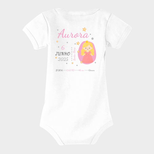 Body de nascimento - Menina