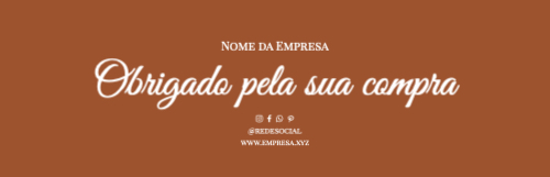 Agradecimento Frente