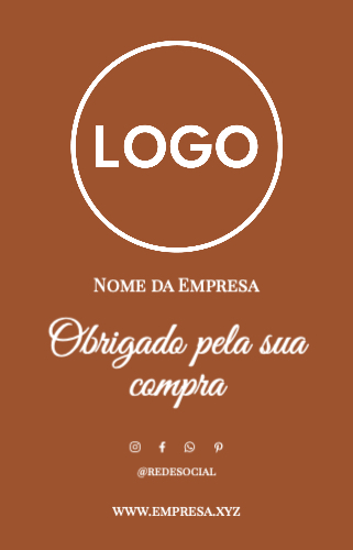 Agradecimento Frente