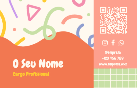 Linhas abstratas- Infantil Frente