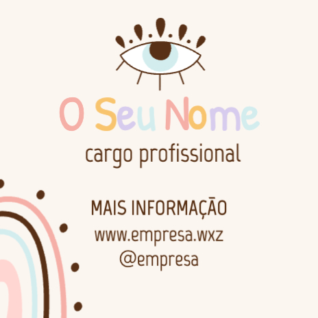 Estilo Boho - Infantil Frente